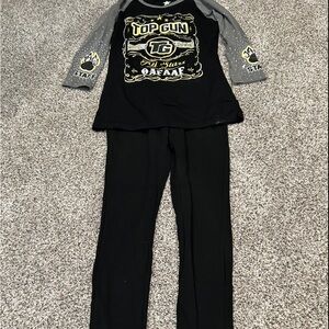 TG OAFAAF by Rebel Exclusive Baseball Tee and Revolve Leggings